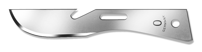OR-Skalpellklingen Fig. 0 | sterilverpackt 100 Stück OR-Skalpellklingen Fig. 0 | sterilverpackt 100 Stück
