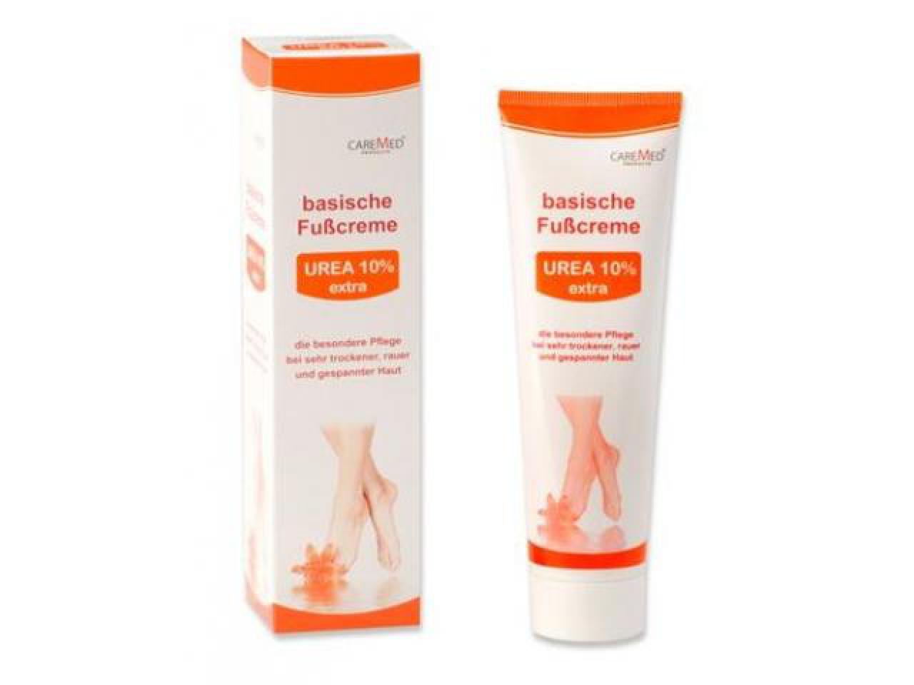 CareMed - Basische Fußcreme UREA 10% extra 150 ml CareMed - Basische Fußcreme UREA 10% extra 150 ml