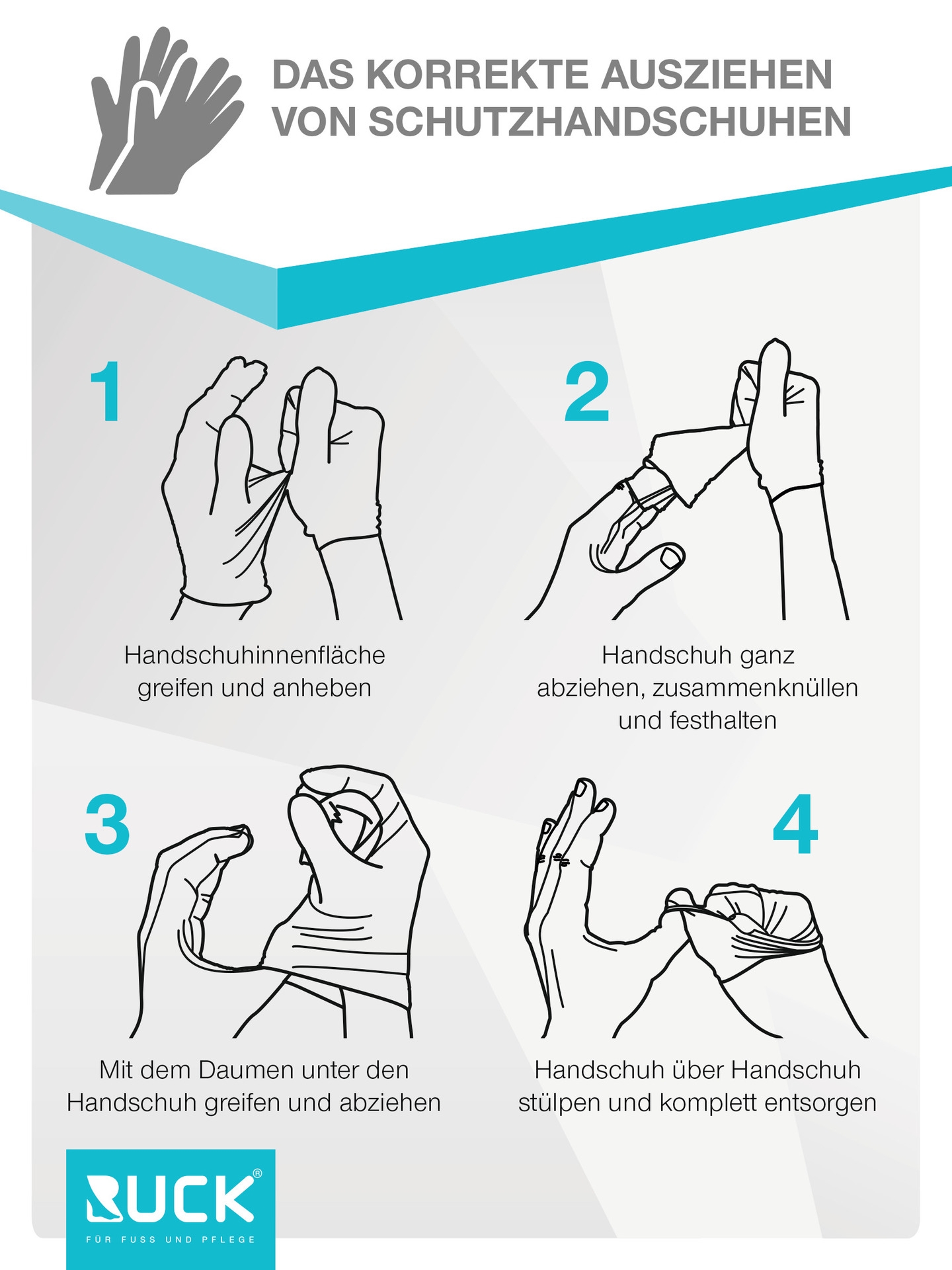 RUCK Venyl-Superstretch-Einmalhandschuhe ungepudert | L groß 100 Stück