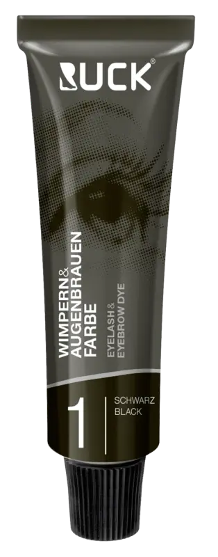 RUCK Wimpern- und Augenbrauenfarbe schwarz