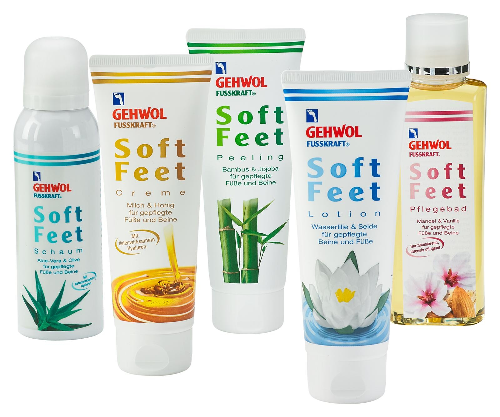 🔷 GEHWOL FUSSKRAFT Soft Feet Creme mit Milch & Honig 125 ml