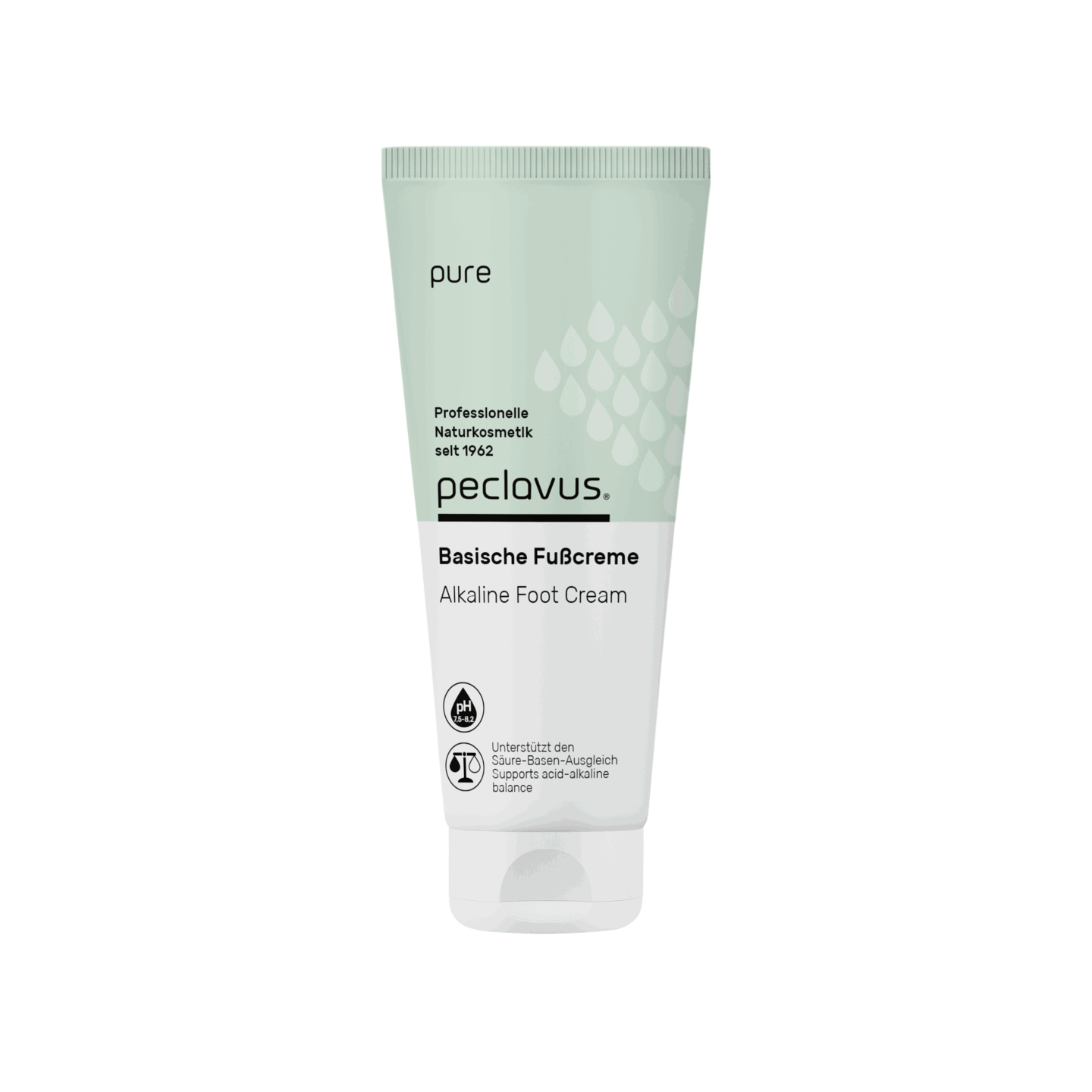 Peclavus pure Basische Fusscreme, 100 ml