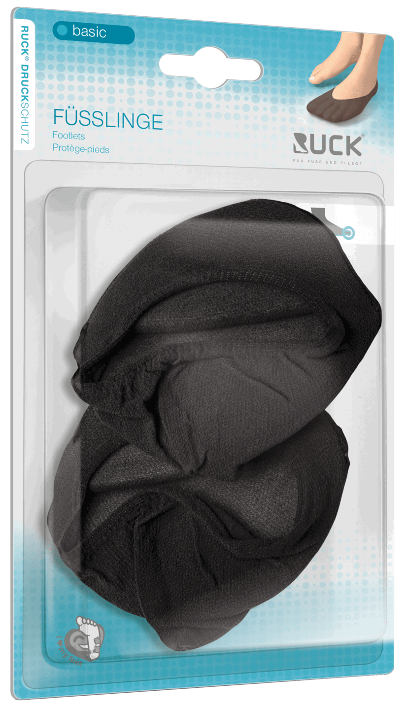 RUCK Füßlinge mit Zehen oder Fersenschutz - anthrazit | 1 Paar RUCK Füßlinge mit Zehen oder Fersenschutz - anthrazit | 1 Paar