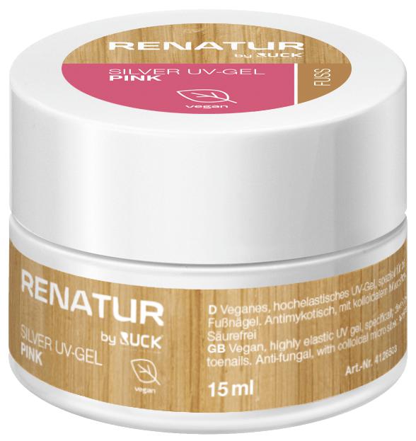 RENATUR by RUCK Silver UV-Gel pastell 15 ml