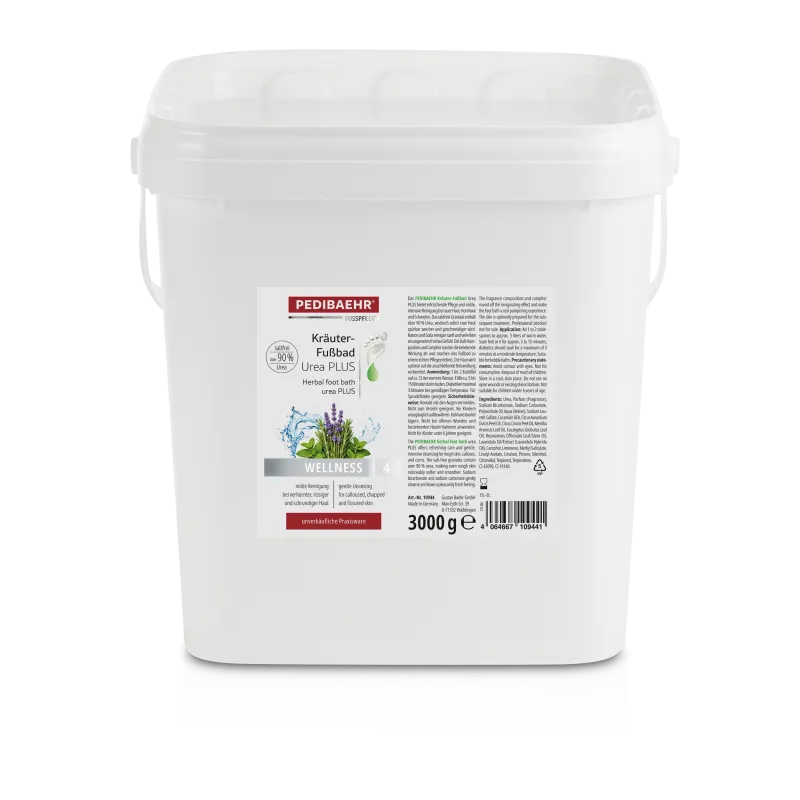 PEDIBAEHR Kräuter-Fußbad Urea PLUS 3 kg