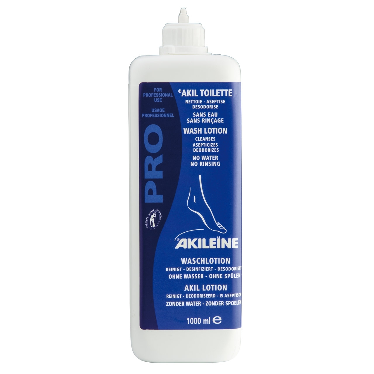 AKILEINE - Waschlotion Akil, 1000 ml Flasche