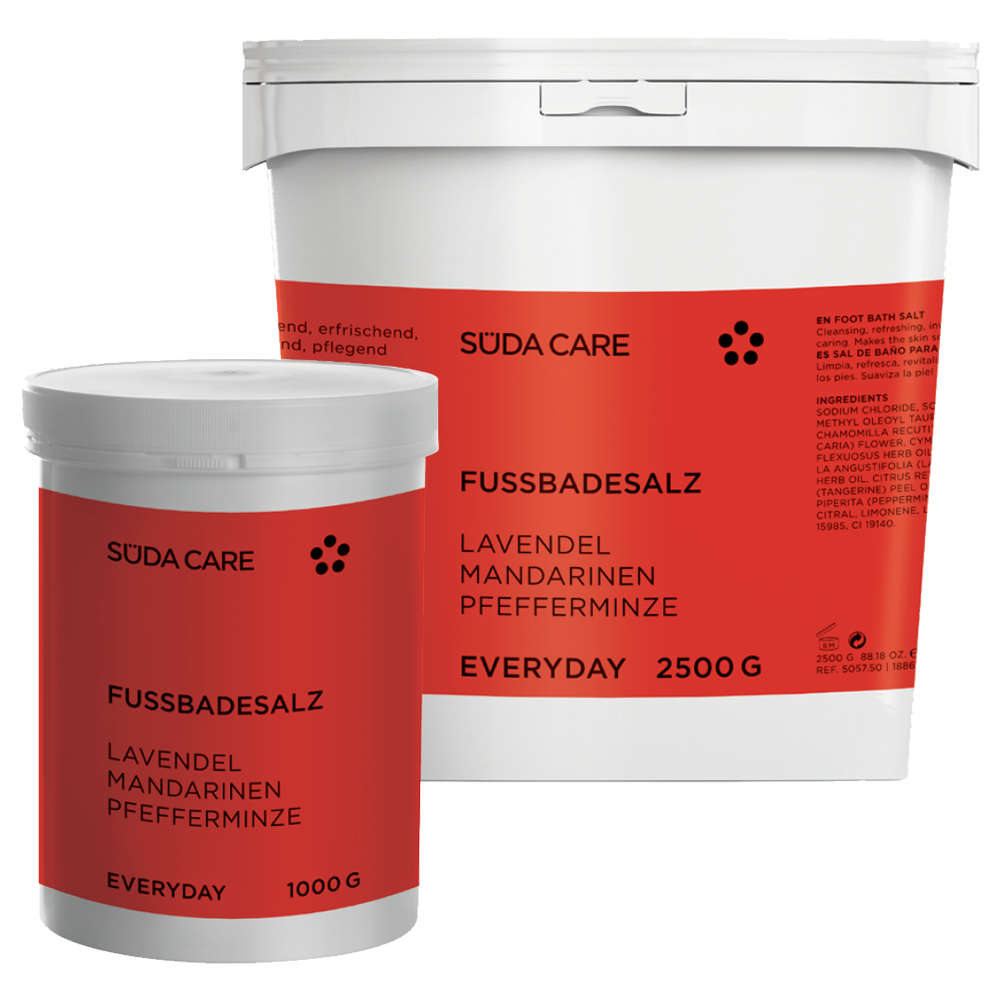 SÜDA CARE Everday Fussbadesalz 2,5 kg SÜDA CARE Everday Fussbadesalz 2,5 kg
