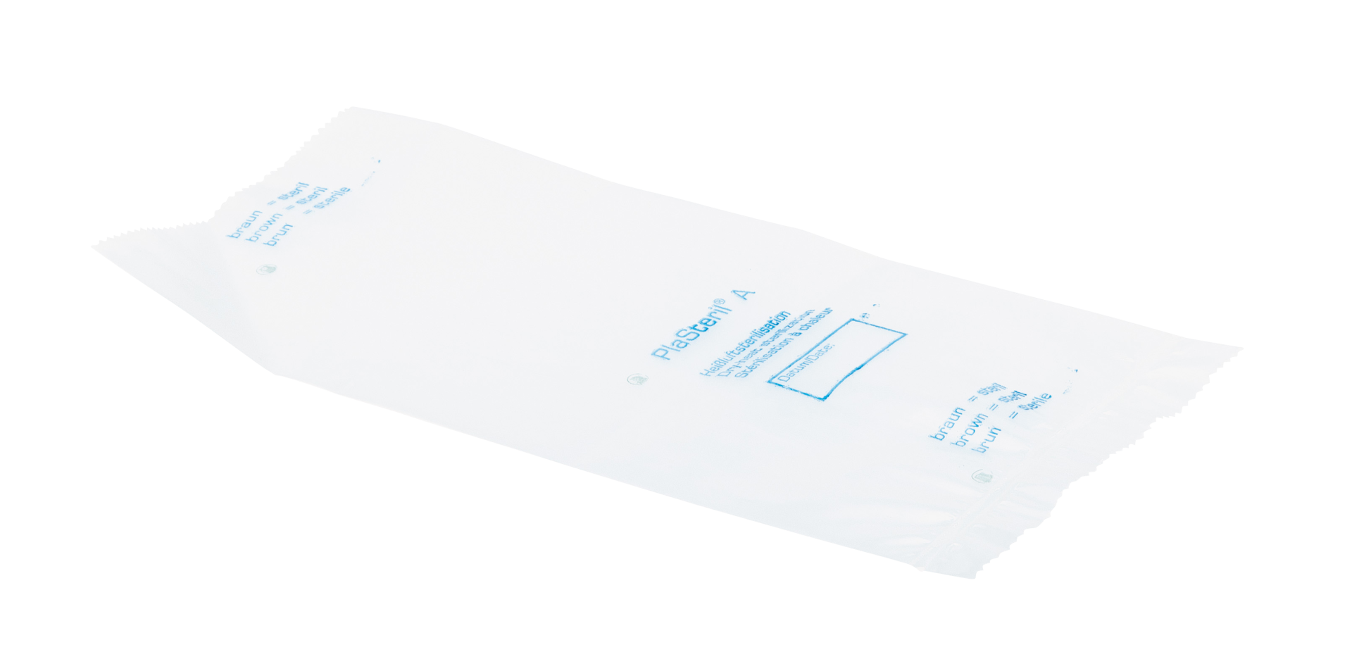 Klarsichtbeutel für Heißluftsterilisatoren 12 x 25 cm, 100 Stück