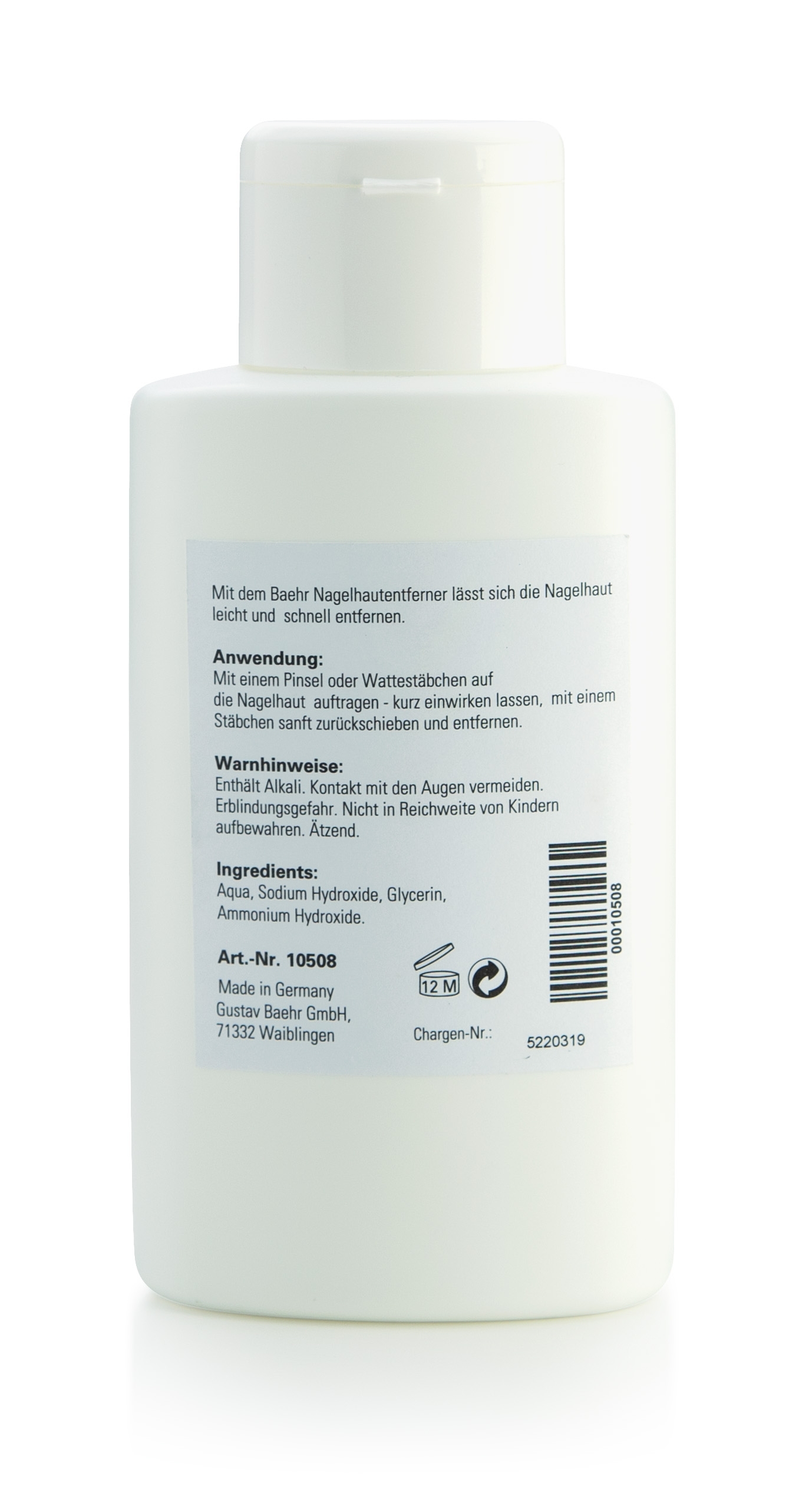 🔴 PEDIBAEHR Nagelhaut-Entferner 250 ml
