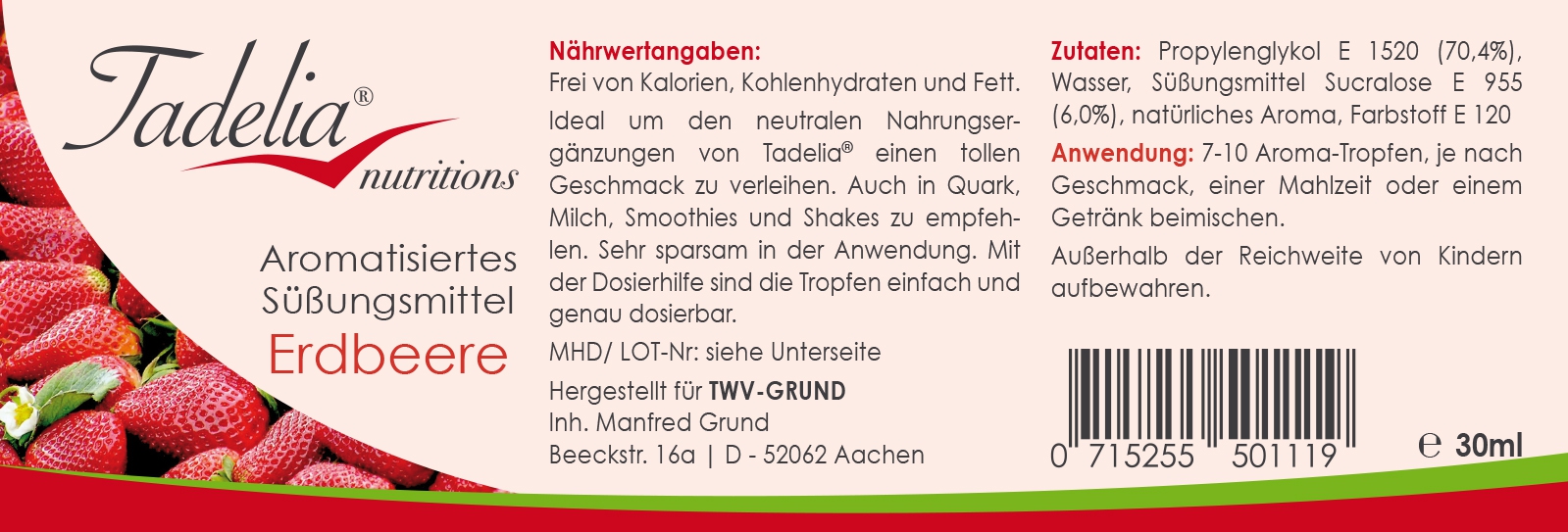 Tadelia® hCG* Stoffwechseldiät | Entschlackungsdiät