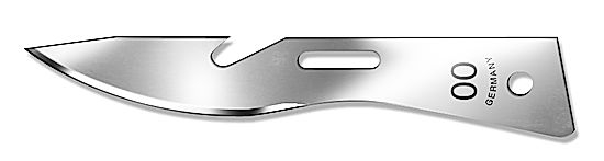 OR-Klingen Fig. 00 sterilverpackt, 100 Stück OR-Klingen Fig. 00 sterilverpackt, 100 Stück