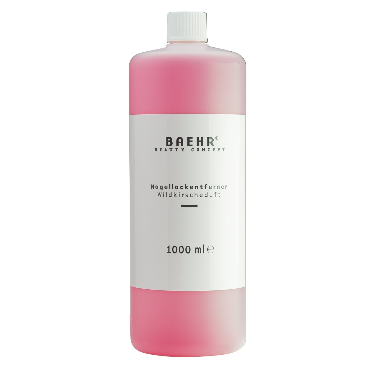 🔴 BAEHR BEAUTY CONCEPT - NAILS Nagellackentferner Wildkirsche 1000 ml 🔴 BAEHR BEAUTY CONCEPT - NAILS Nagellackentferner Wildkirsche 1000 ml