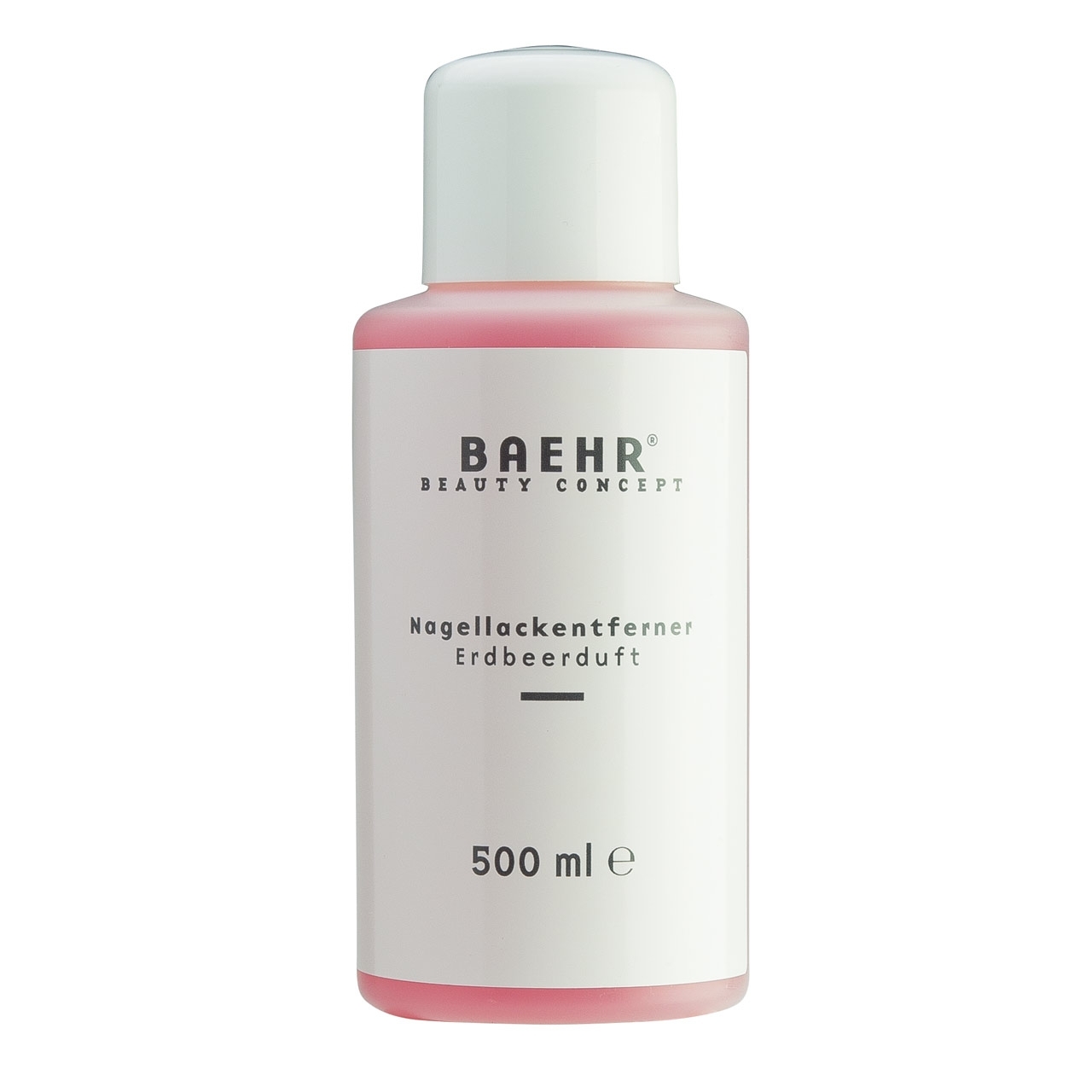 BAEHR BEAUTY CONCEPT - NAILS Nagellackentferner Erdbeer 500 ml BAEHR BEAUTY CONCEPT - NAILS Nagellackentferner Erdbeer 500 ml