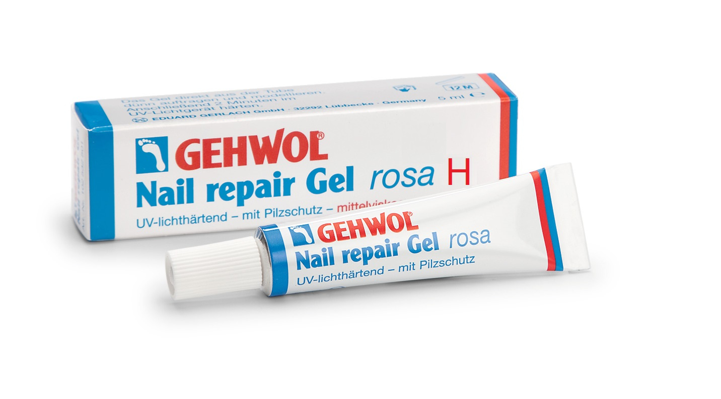GEHWOL Nail repair Gel rosa H, hochviskos 5 ml Tube 
