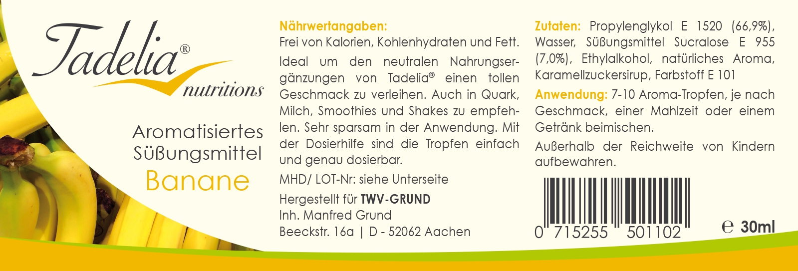 Tadelia® hCG* Stoffwechseldiät | Entschlackungsdiät