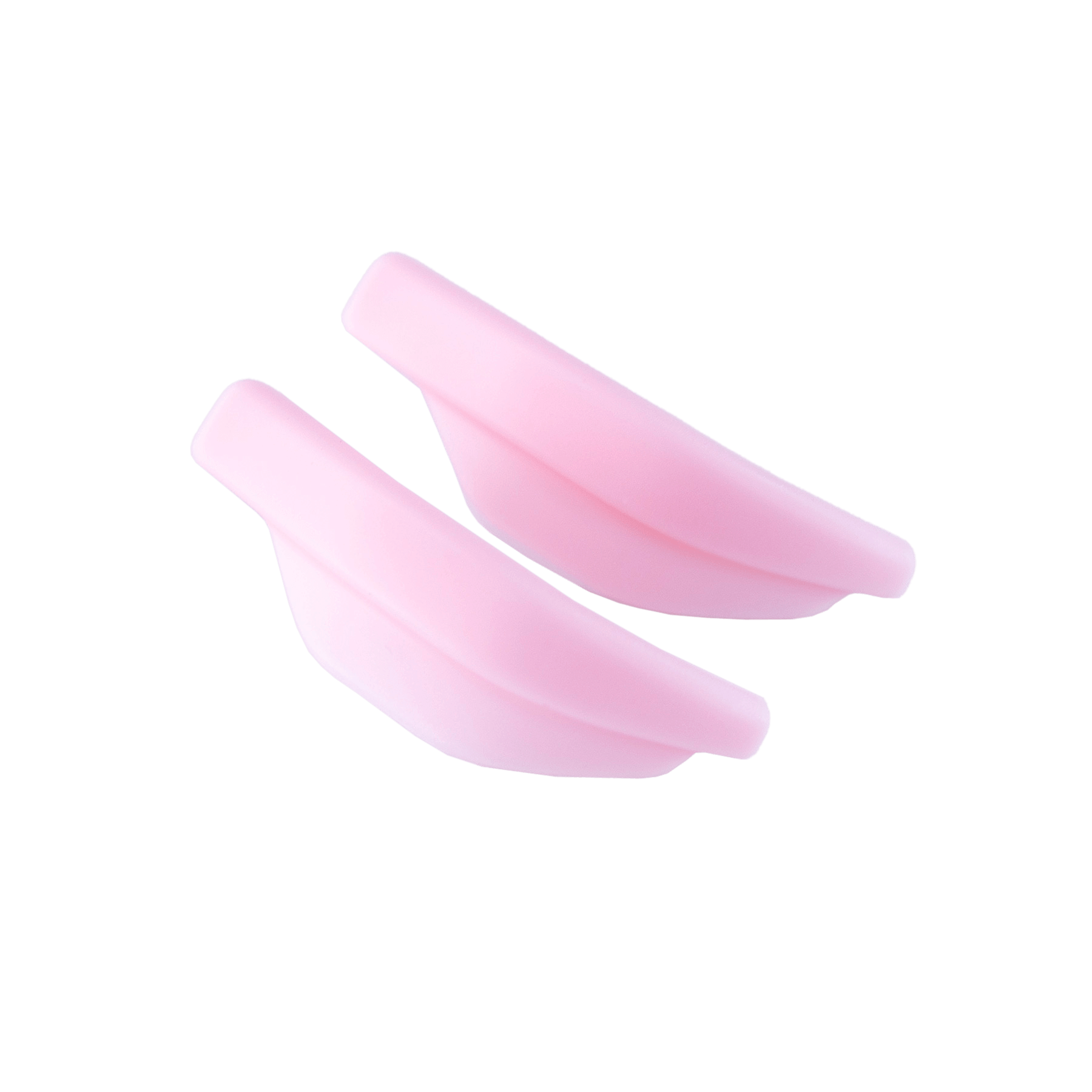 MISS LASHES Selbsthaftende Silikonpads in Rosa - L-Curl 4 Paare Gr. L