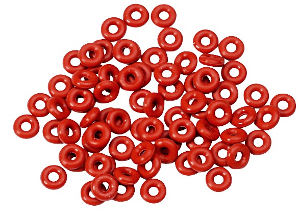Schutzringe für Fräser rot, 100 Stück