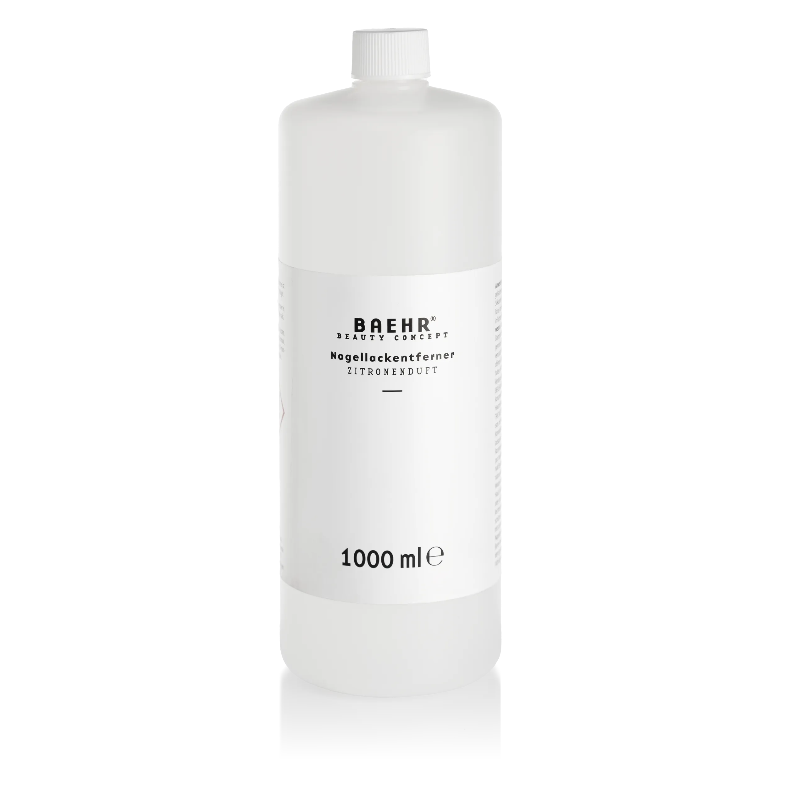 BAEHR BEAUTY CONCEPT - NAILS Nagellackentferner Zitrone 1000 ml