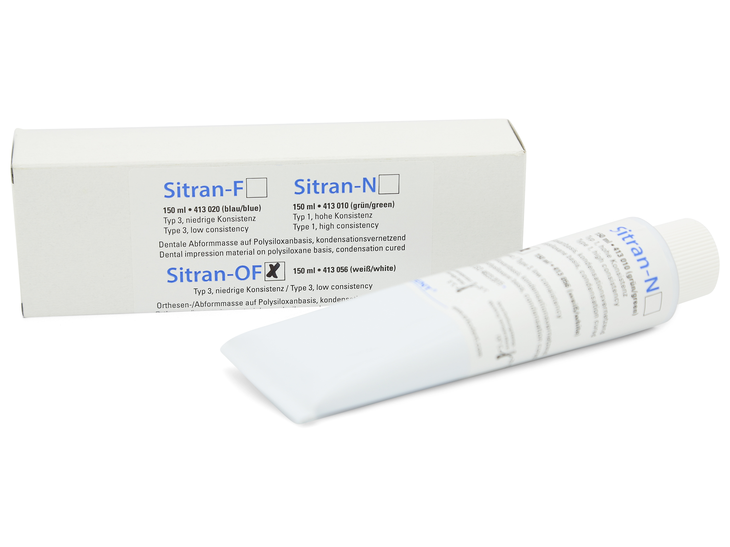 🔴 ERKODENT Sitran-OF, C-Silikon, ohne Härter 150 ml