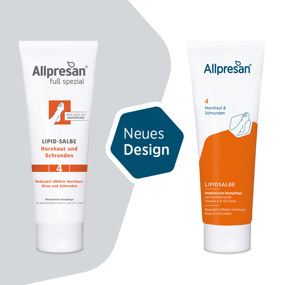 Allpresan Fuß spezial Nr. 4 Lipid-Salbe Hornhaut & Schrunden 125 ml