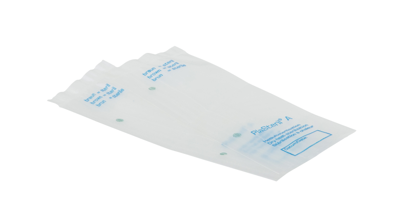 Klarsichtbeutel für Heißluftsterilisatoren 8 x 20 cm, 100 Stück