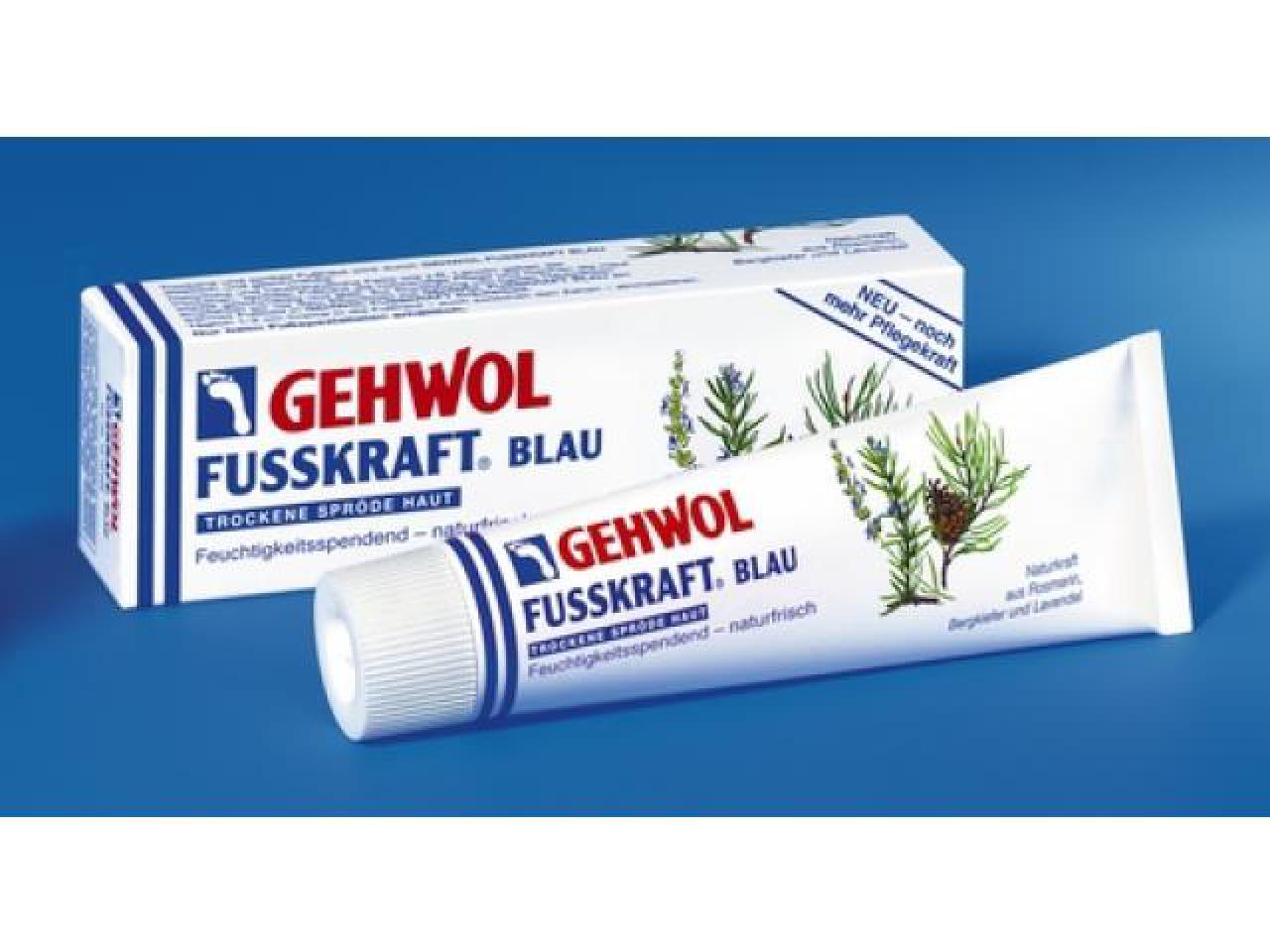 ✳️ 4x GEHWOL FUSSKRAFT BLAU 125 (500 ml)