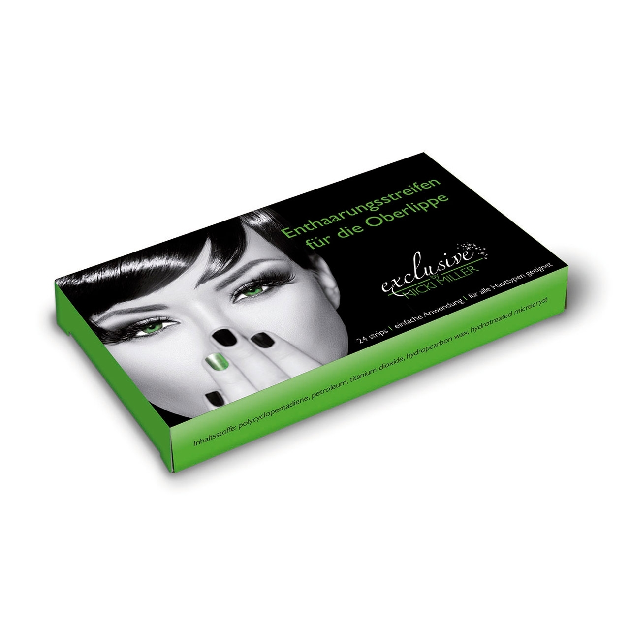 Nicki Miller Enthaarungsstreifen Oberlippe 1 Box (40 Stripes)