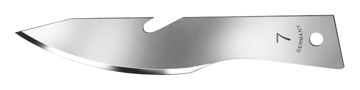OR-Klingen Fig. 7 sterilverpackt, 10 Stück OR-Klingen Fig. 7 sterilverpackt, 10 Stück
