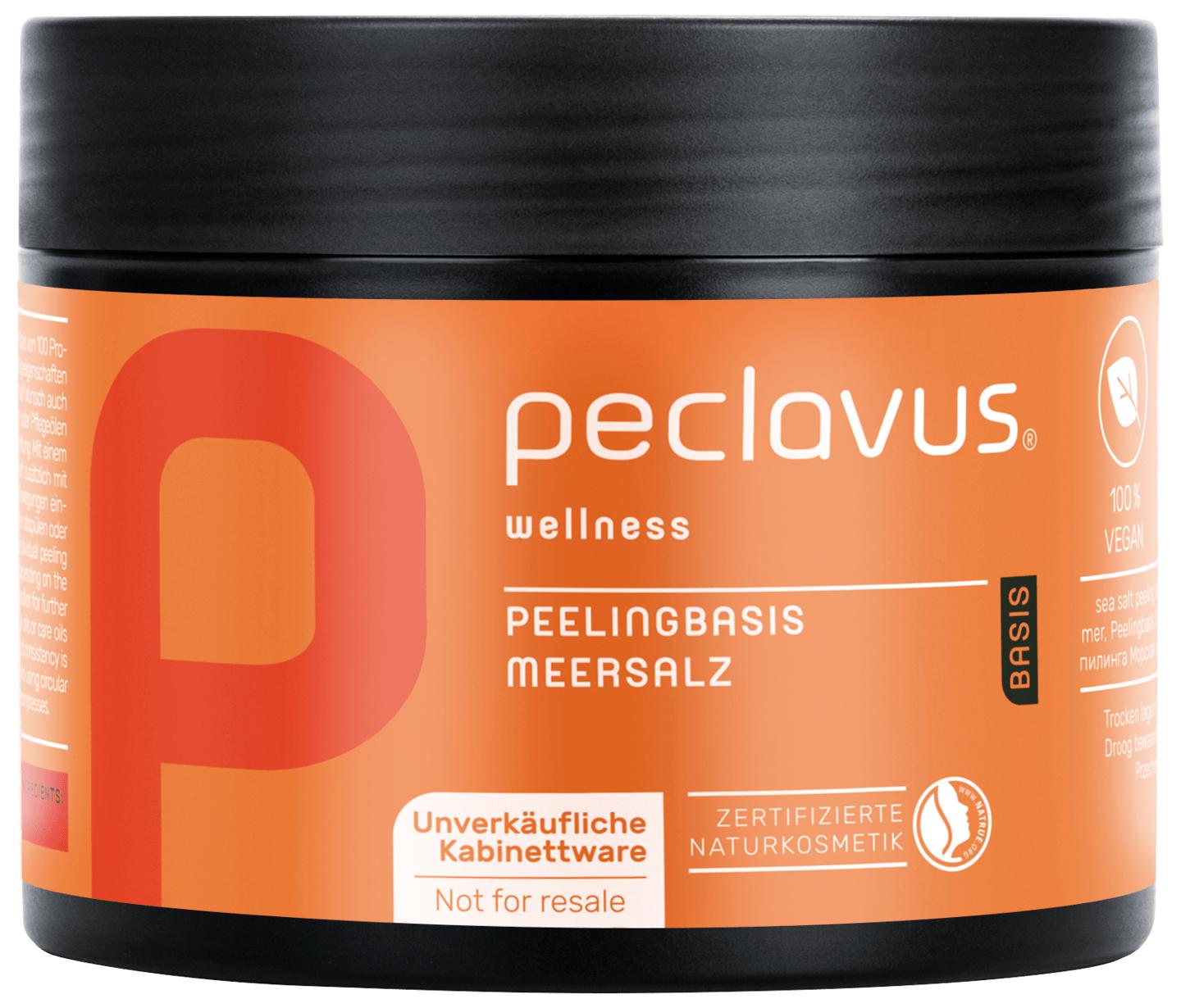 PECLAVUS wellness Peelingbasis Meersalz 600 g