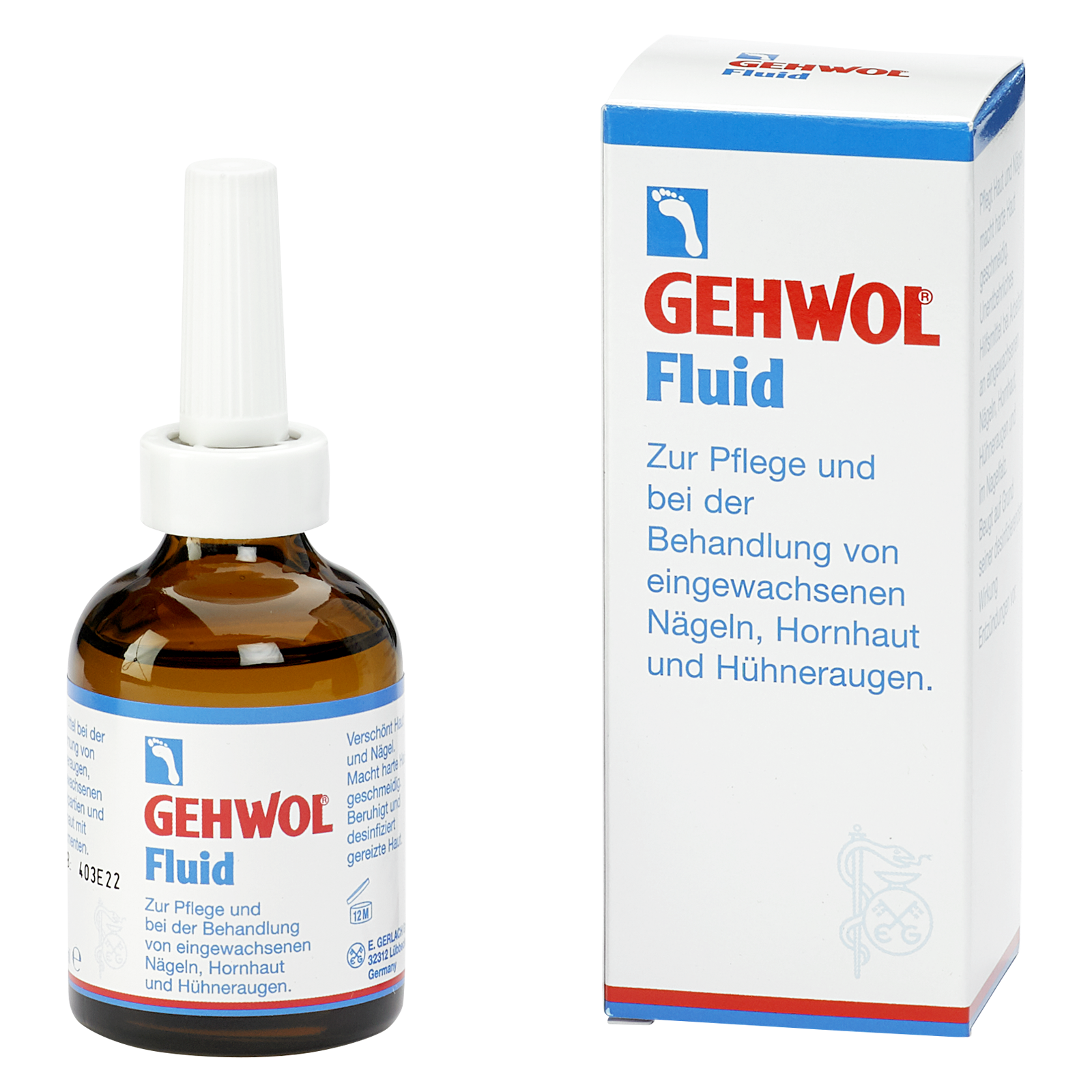 🔴 GEHWOL Fluid 50 ml Flasche mit Tropfpipette