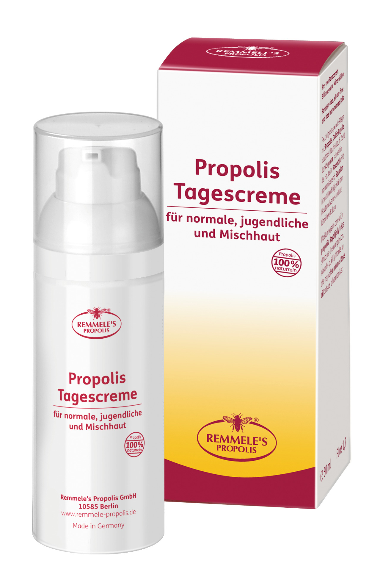 🐝 REMMELE`s PROPOLIS Tagescreme 50 ml