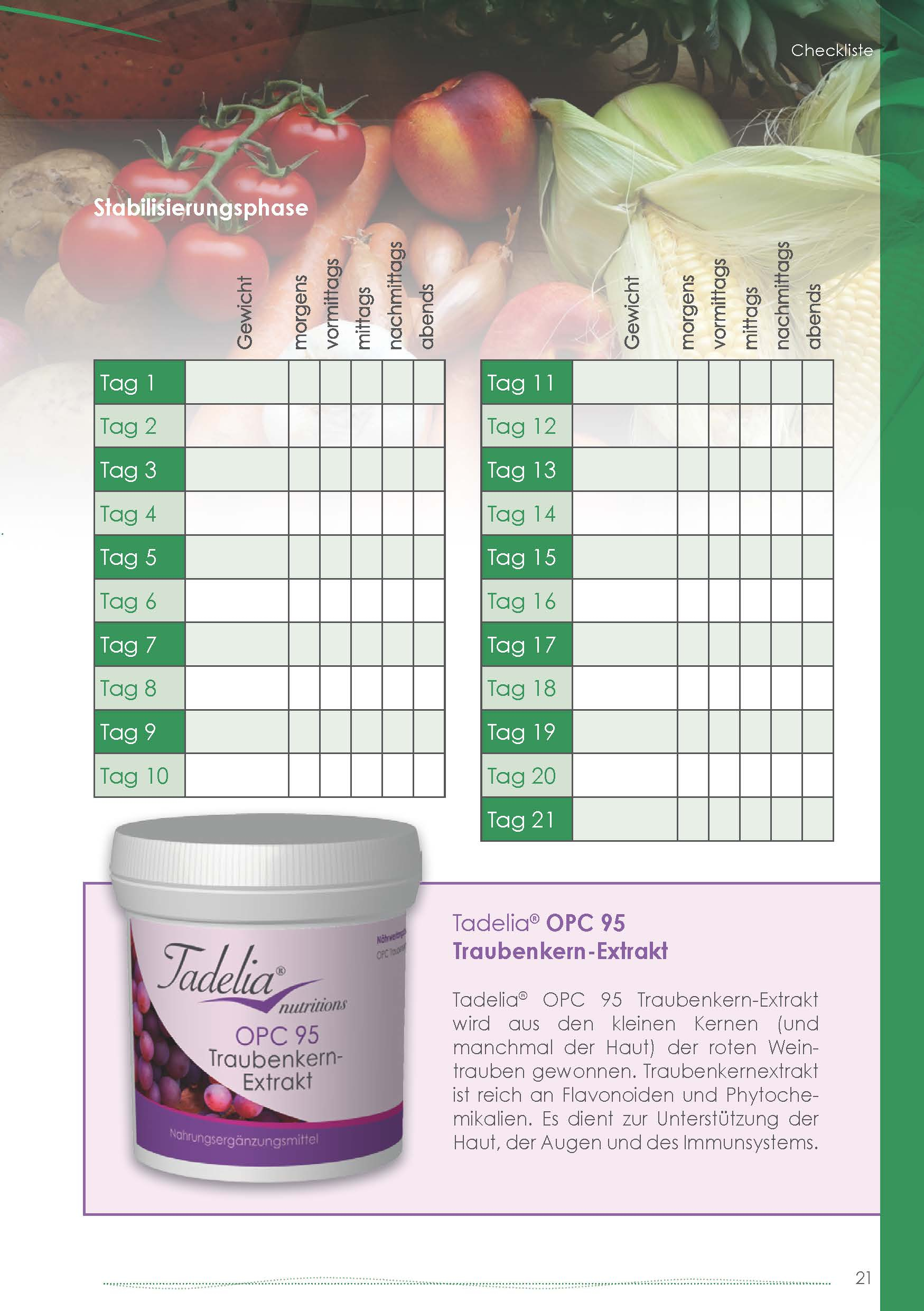 Tadelia® hCG Stoffwechseldiät PAKET 2 | Starterset ohne Hormony Complex G