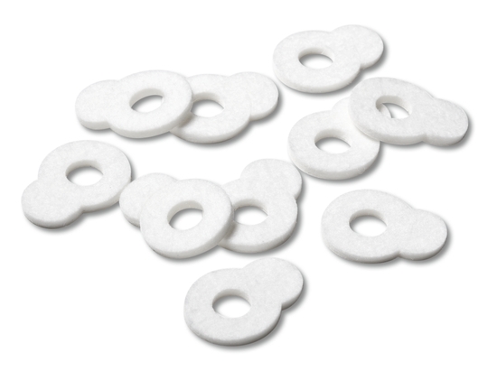 RUCK DRUCKSCHUTZ basic Filzringe | weiß/mittel Ø 24 mm 10 Stück (Staffelpreis) RUCK DRUCKSCHUTZ basic Filzringe | weiß/mittel Ø 24 mm 10 Stück (Staffelpreis)