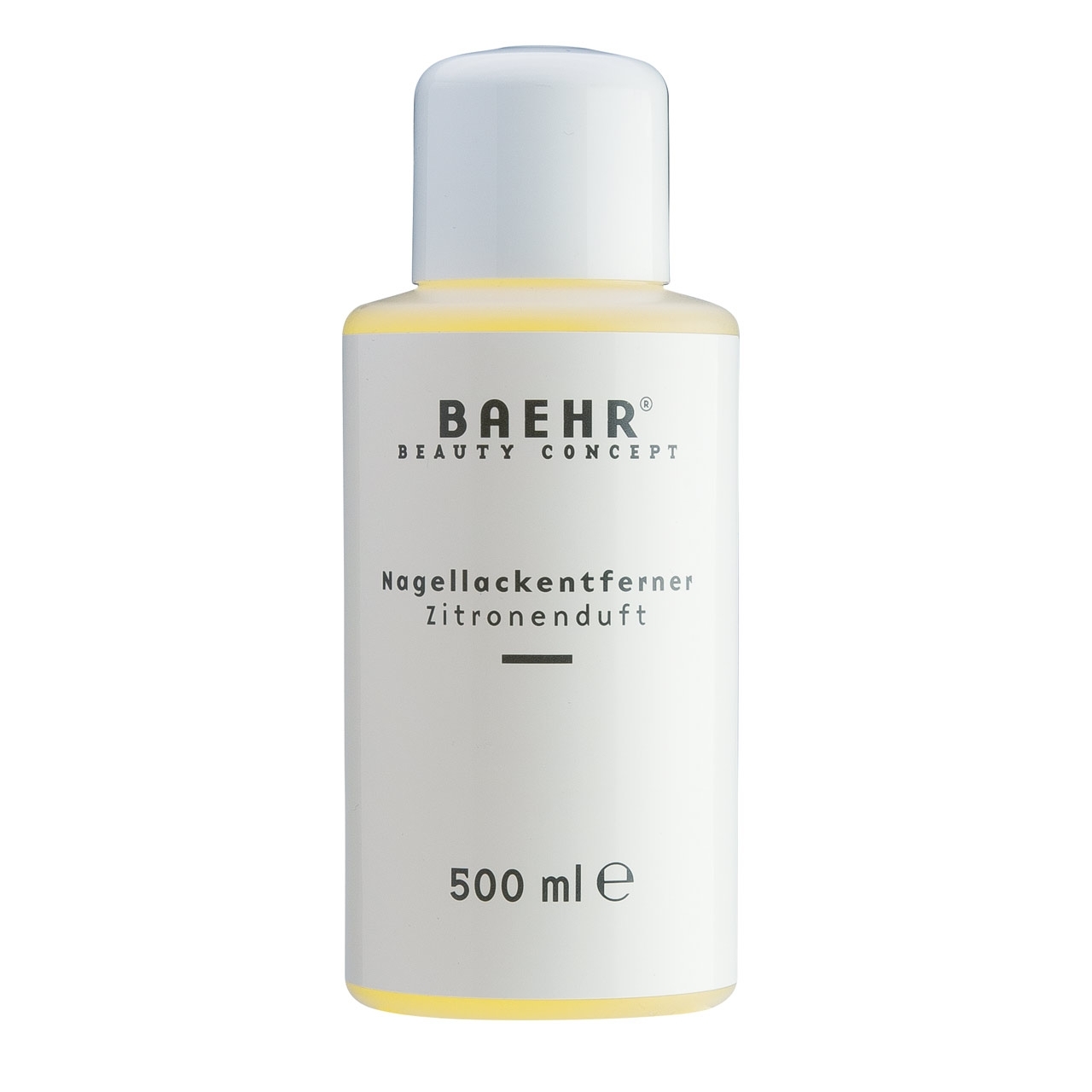 BAEHR BEAUTY CONCEPT - NAILS Nagellackentferner Zitrone 500 ml BAEHR BEAUTY CONCEPT - NAILS Nagellackentferner Zitrone 500 ml