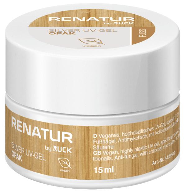 RENATUR by RUCK Silver UV-Gel pastell 15 ml