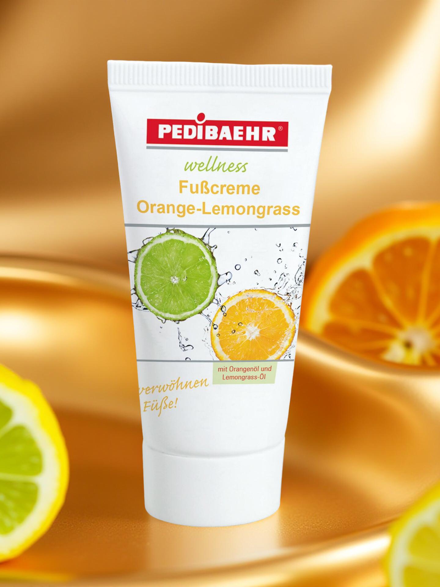 PEDIBAEHR Fußcreme Orange-Lemongrass 30 ml