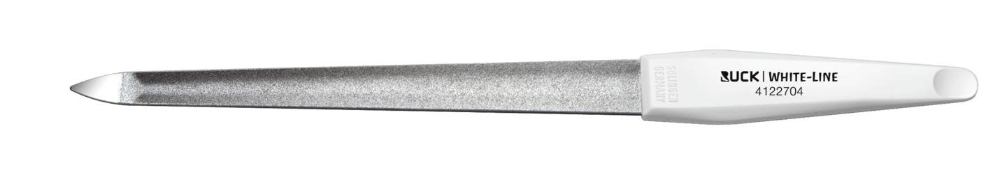 RUCK WHITE-Line Saphirfeile | spitz, gebogen 19,5 cm RUCK WHITE-Line Saphirfeile | spitz, gebogen 19,5 cm