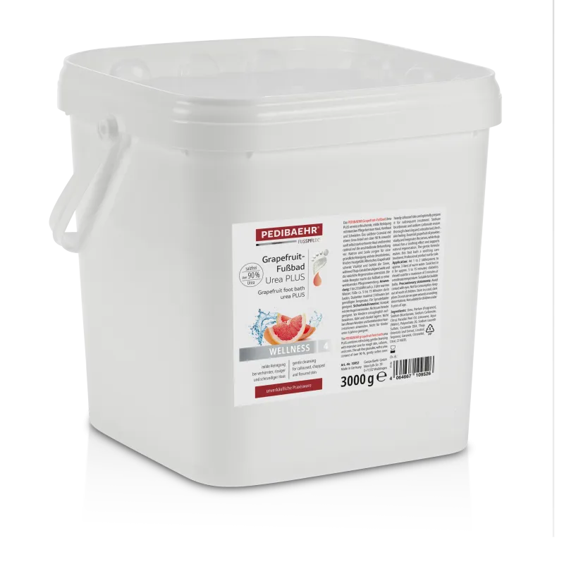 PEDIBAEHR Grapefruit-Fußbad Urea PLUS 3 kg