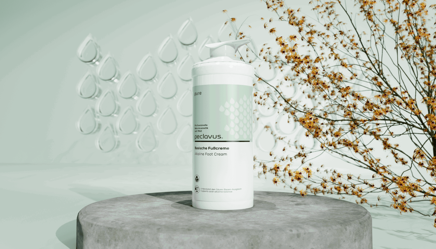 Peclavus pure Basische Fusscreme, 500 ml