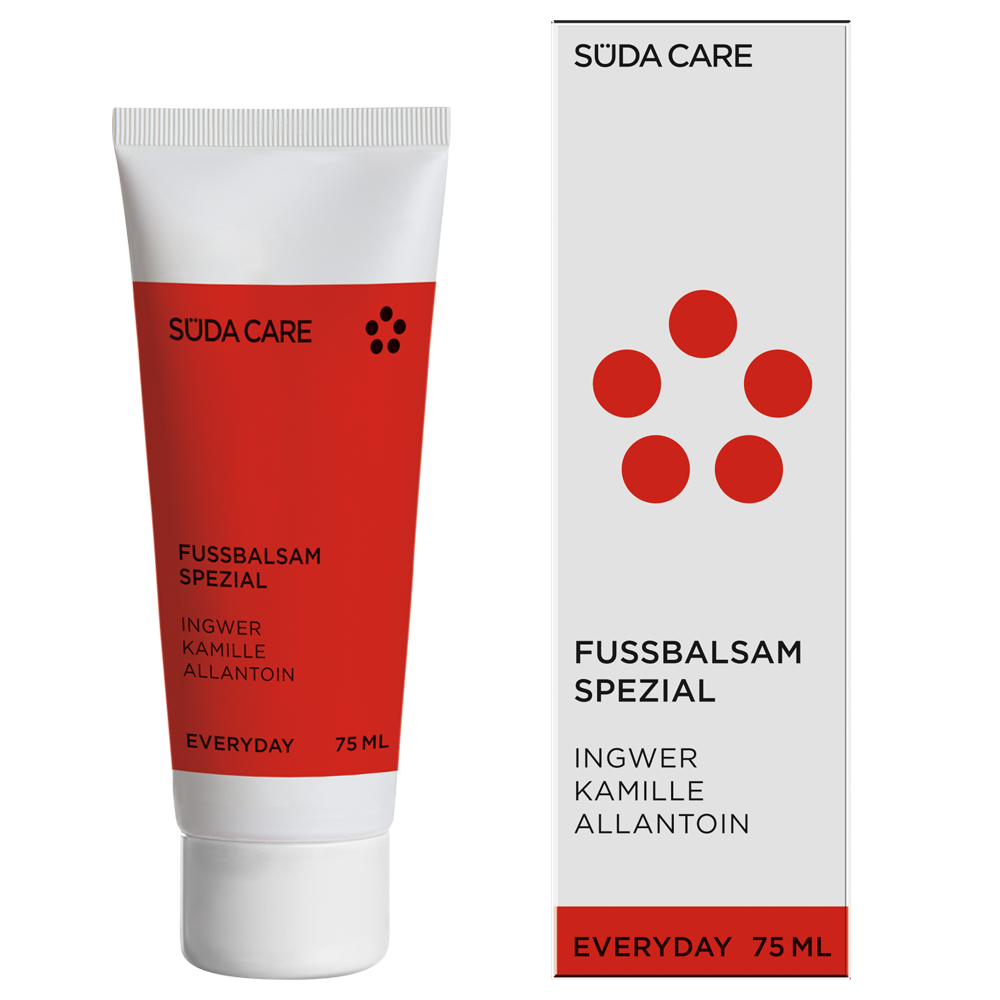🔴 SÜDA CARE Everyday Fussbalsam Spezial 75ml 🔴 SÜDA CARE Everyday Fussbalsam Spezial 75ml
