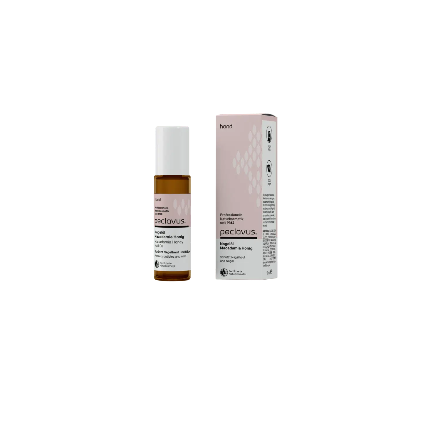 PECLAVUS hand Nagelöl Macadamia Honig, 10 ml | Schützt Nagelhaut und Nägel
