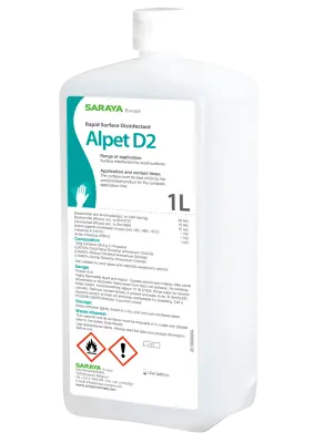 Saraya Alpet D2 Flächendesinfektion 1000 ml Saraya Alpet D2 Flächendesinfektion 1000 ml