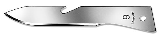 OR-Klingen Fig. 9 sterilverpackt, 10 Stück OR-Klingen Fig. 9 sterilverpackt, 10 Stück