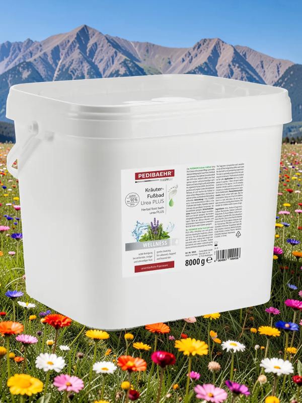 PEDIBAEHR Kräuter-Fußbad Urea PLUS 8 kg