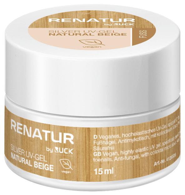 RENATUR by RUCK Silver UV-Gel pastell 15 ml