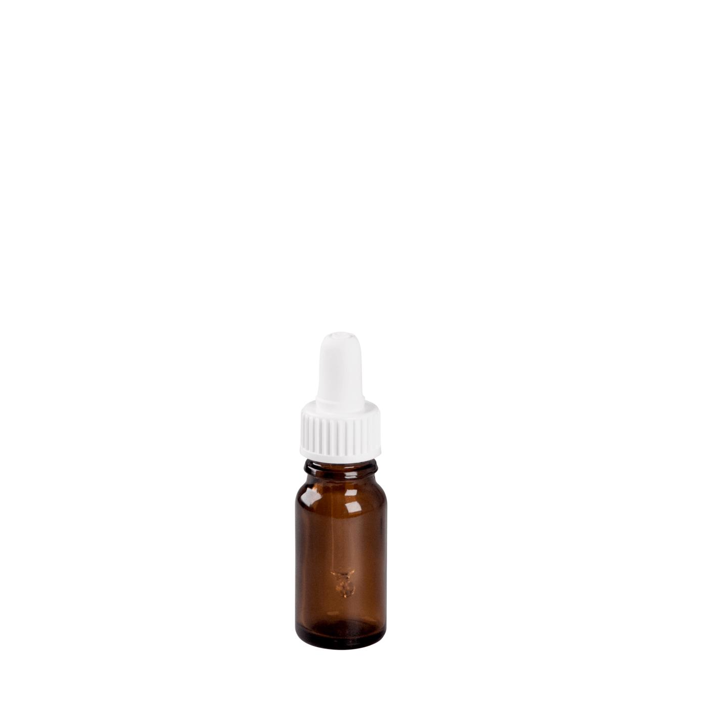 Braunglasflasche, 10 ml mit Pipette