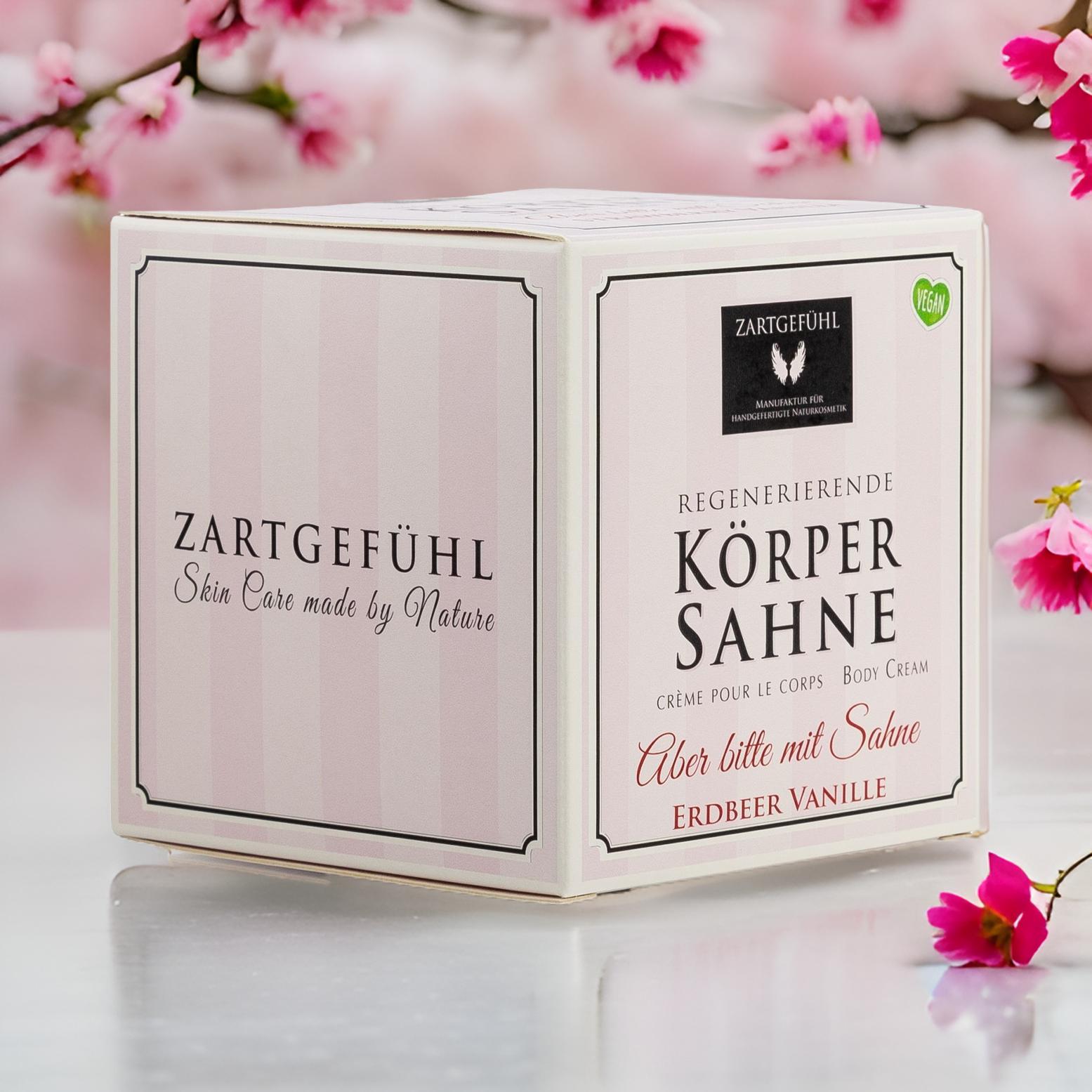 ZARTGEFÜHL Körpersahne "Aber bitte mit Sahne" Duftrichtung Erdbeer/Vanille 300 ml