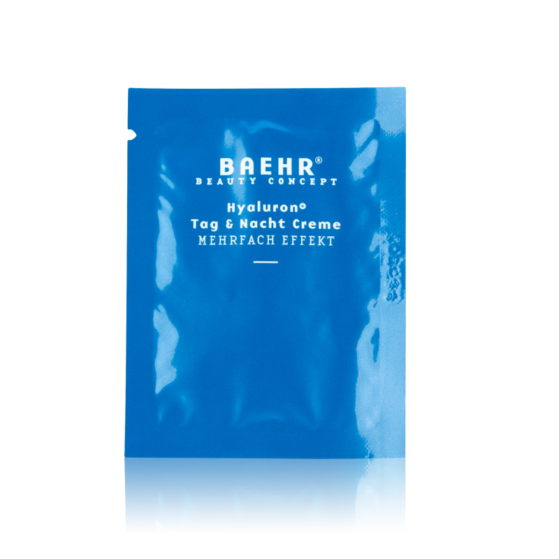 🔴 BAEHR BEAUTY CONCEPT Hyaluron+, Tag & Nacht Creme Sachet 3 ml