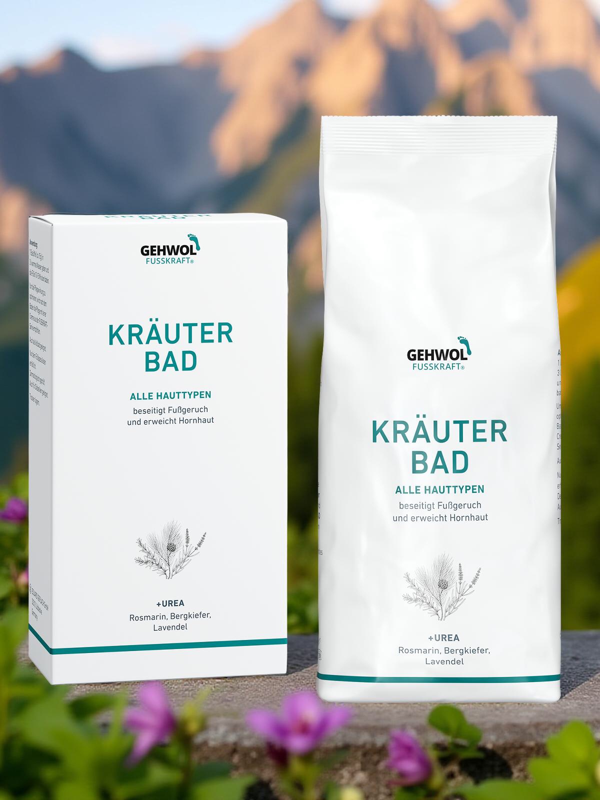 GEHWOL FUSSKRAFT Kräuterbad Faltschachtel 250 g