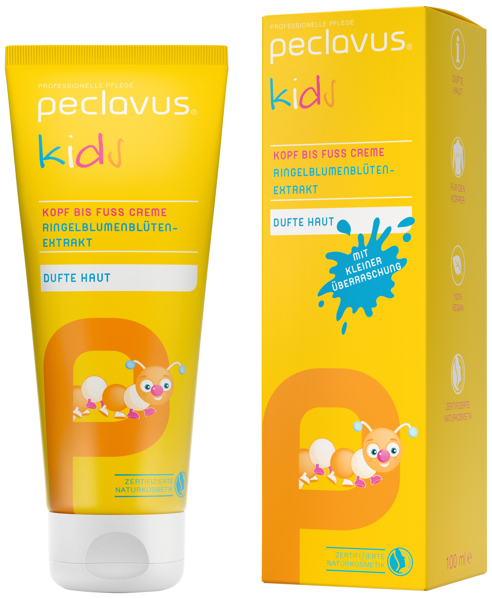 Peclavus kids Kopf bis Fuß Creme | 100 ml